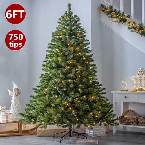 6ft christmas tree - with, led