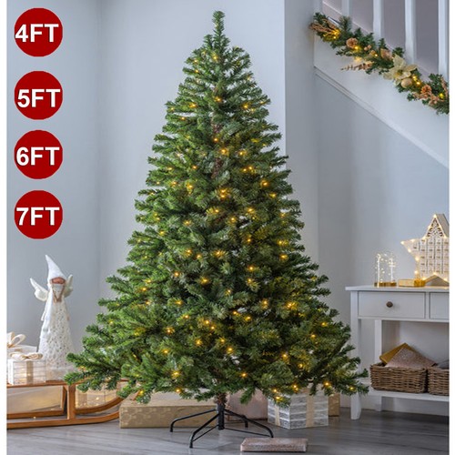 7ft green christmas tree - 4/5/6/7ft,
